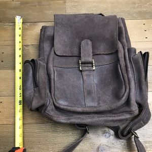 Leather rucksack/backpack